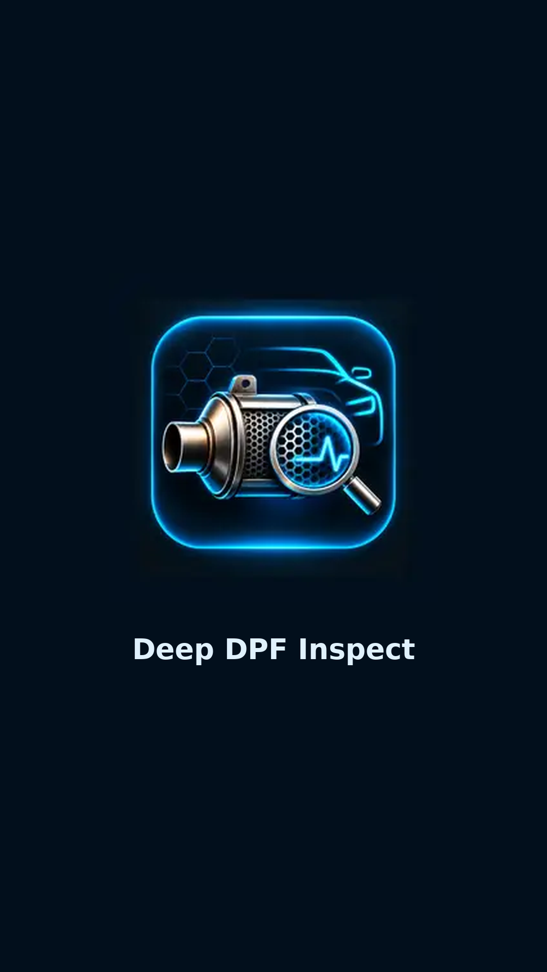 Deep DPF Inspect Splash-Grafik